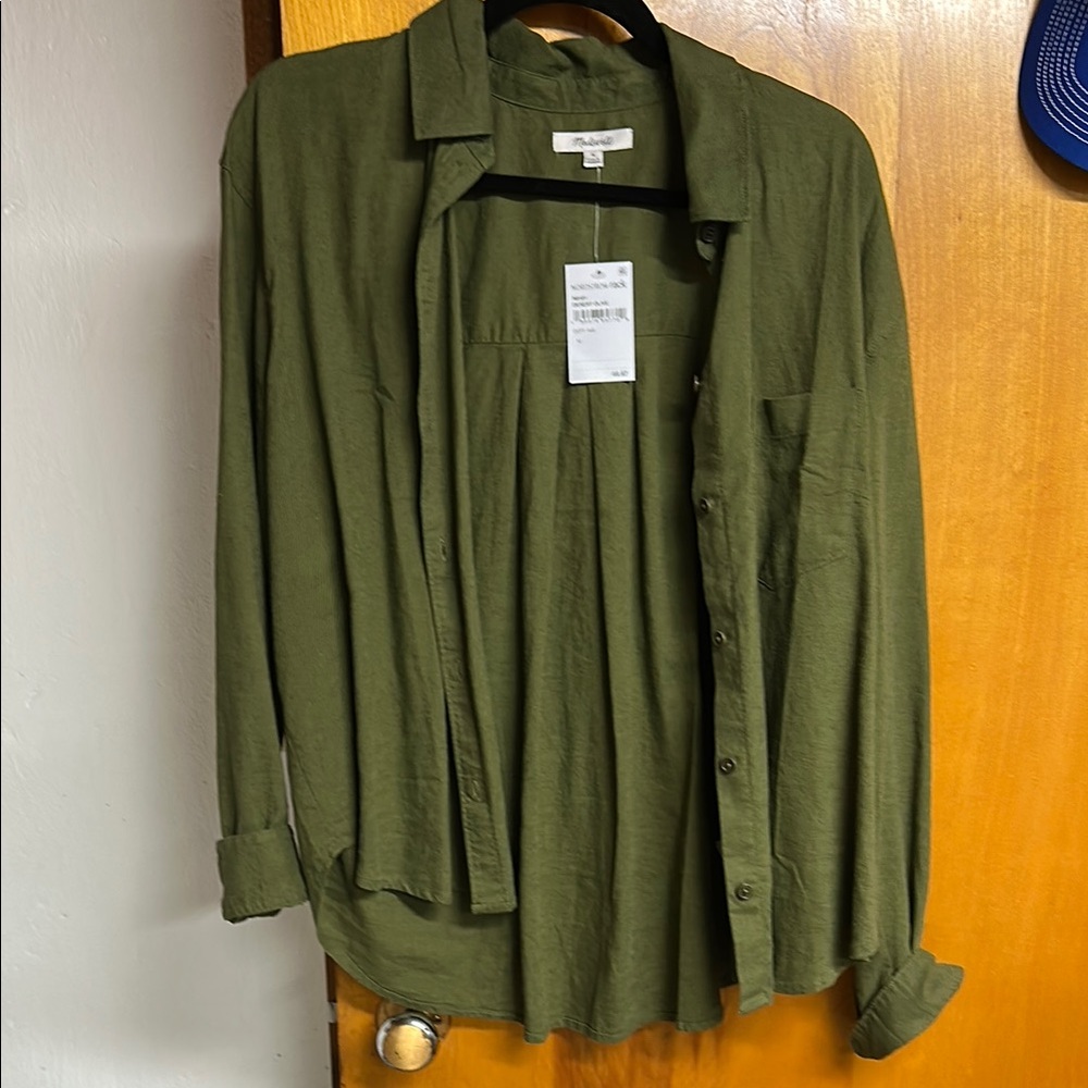 Madewell Men's Forest Green Shirt Jacket
Chic